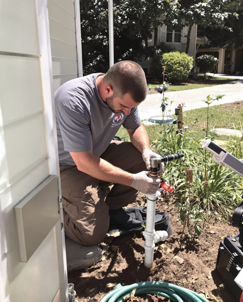 Outdoor Plumbing