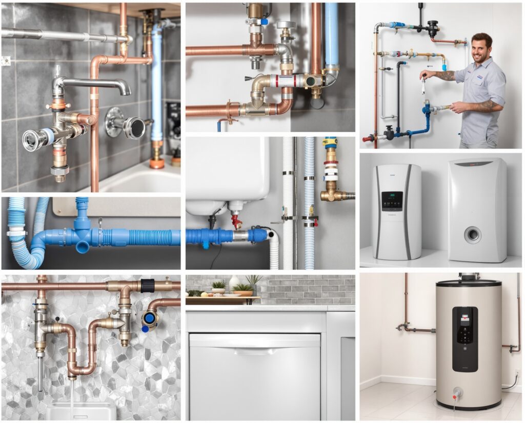 Plumbing Installations We Handle.