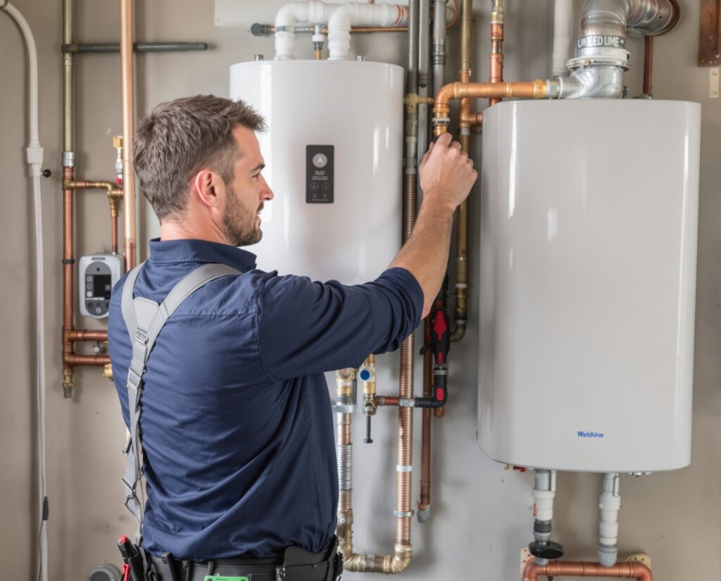 When to Call a Tankless Water Heater Plumber